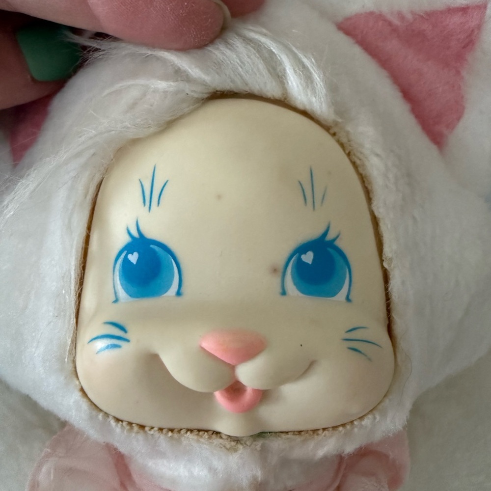 White Creata Kitty pull string works!!! HTF - Picture 2 of 4
